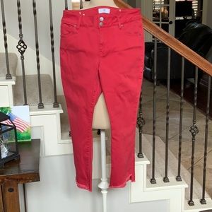 Cabi red jeans